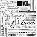Krëfel Servet Atelier Enjoy Your Meal 33CM aanbieding