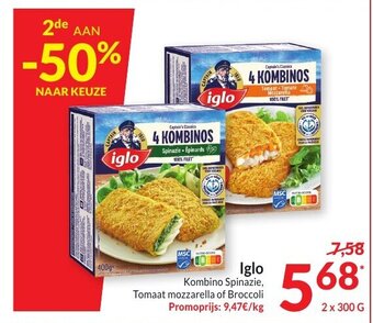 Intermarché Iglo aanbieding