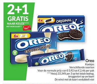 Intermarché Oreo Koekjes aanbieding