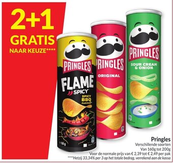 Intermarché Pringles aanbieding