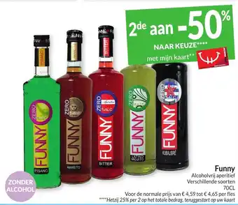 Intermarché Funny Alcoholvrij aperitief aanbieding