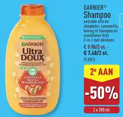 ALDI Garnier Shampoo aanbieding
