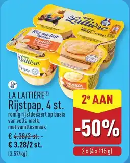ALDI La Laitière Rijstpap aanbieding