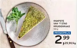 Alvo Knapste van 't stad kruidenkaas aanbieding