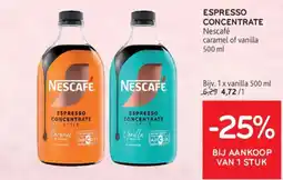 Alvo Espresso concentrate style aanbieding