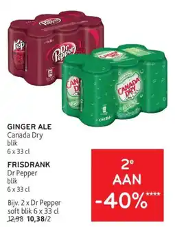 Alvo Ginger Ale, Frisdrank aanbieding