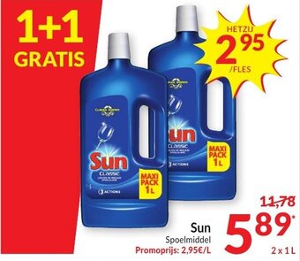 Intermarché Sun Spoelmiddel aanbieding