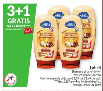 Intermarché Labell Shampoo of conditioner aanbieding