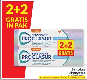 Intermarché Sensodyne of Parodontax aanbieding