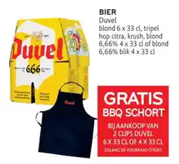 Alvo Bier Duvel aanbieding