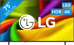 Coolblue LG Led 75 NU8E (2026) aanbieding