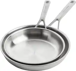 Coolblue KitchenAid Multiply Koekenpannenset 24 + 28 cm aanbieding