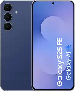 Coolblue Samsung Galaxy S25 FE 128GB Donkerblauw 5G aanbieding