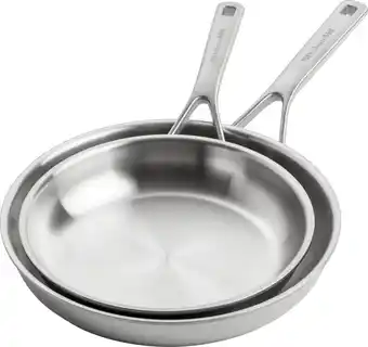 Coolblue KitchenAid Multiply Set de Poêles à Frire 24 + 28 cm aanbieding