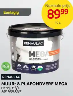 Brico Muur- & plafondverf mega aanbieding