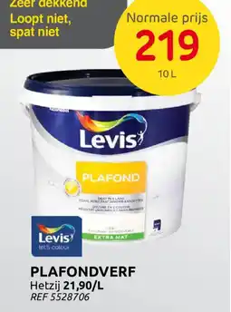 Brico Plafondverf aanbieding