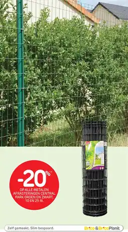 Brico Metalen afrasteringen aanbieding