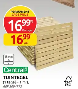 Brico Tuintegel aanbieding