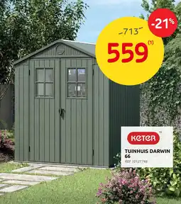 Brico Tuinhuis darwin 66 aanbieding