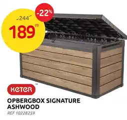 Brico Opbergbox signature ashwood aanbieding