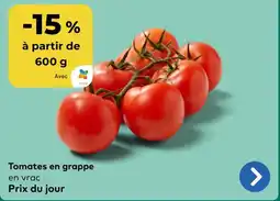 Bio Planet Tomates en grappe aanbieding
