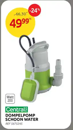 Brico Dompelpomp schoon water aanbieding