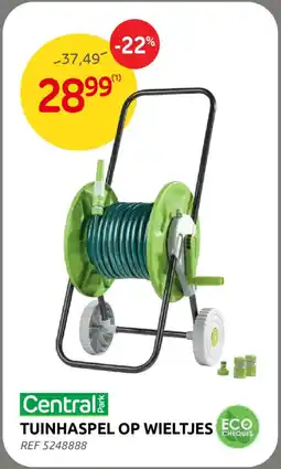 Brico Tuinhaspel op wieltjes eco aanbieding