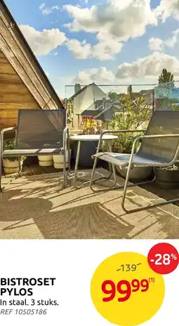Brico Bistroset pylos aanbieding
