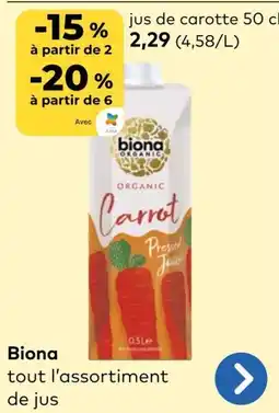 Bio Planet Biona aanbieding