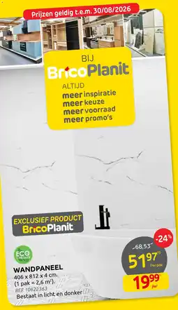Brico Wandpaneel aanbieding