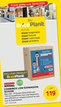 Brico Combibox low-expansion schuim aanbieding