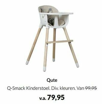 BabyPark Qute q-smack kinderstoel aanbieding