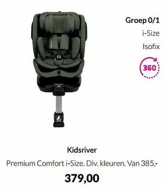 Kidsriver premium comfort i-size