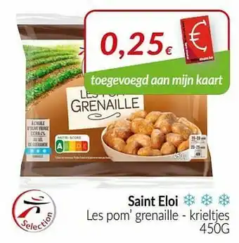 Intermarché Saint eloi les pom grenaille - krieltjes aanbieding