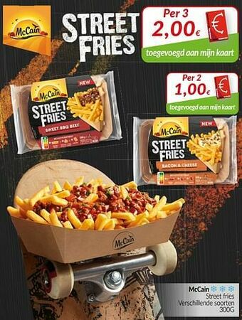 Intermarché Mccain street fries aanbieding