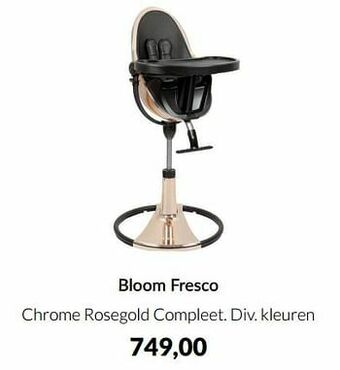 Bloom fresco chrome rosegold compleet