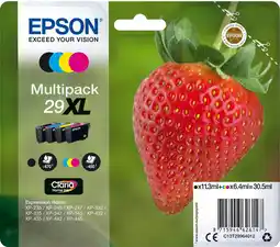 Krëfel Multipack Claria Home Ink 29XL Zwart + 3 kleuren aanbieding