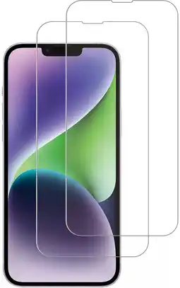 Krëfel Screenprotector voor iPhone 16e/14/13Pro/13 - 2 stuks aanbieding
