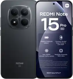 Krëfel Redmi Note 15 Pro 5G 512GB - Zwart aanbieding