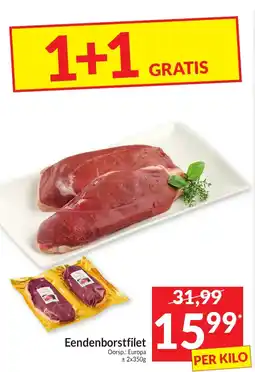 Intermarché Eendenborstfilet aanbieding