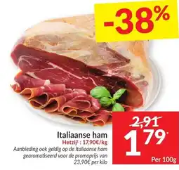 Intermarché Italiaanse ham aanbieding