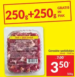Intermarché Gerookte spekblokjes aanbieding