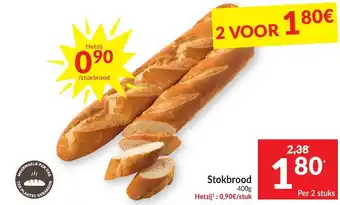 Intermarché Stokbrood aanbieding