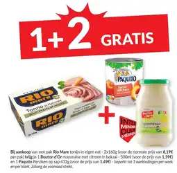 Intermarché Rio mare & bouton d'or aanbieding