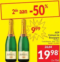 Intermarché Aop crémant de bourgogne aanbieding
