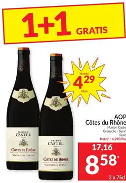 Intermarché Aop côtes du rhône aanbieding
