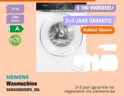 Expert Wasmachine sxwg56b20sfg_sol aanbieding