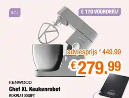 Expert Chef xl keukenrobot kdkvl4100gift aanbieding