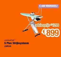 Expert S plus strijksysteem lssplus aanbieding