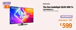 Expert The one ambilight qled uhd tv pi55pus905012 aanbieding